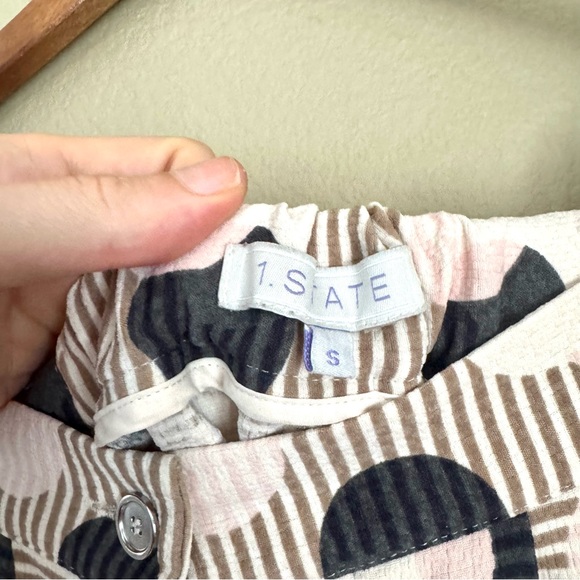 ❤️5/$25 1. State Bubble Print Polka Dot Midi Skirt Pink Size Small - Picture 5 of 6